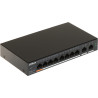 Switch PoE 8 porte 10/100M gestibile da cloud e web Hi-PoE 60W Uplink Gigabit telaio in metallo DAHUA CS4010-8ET-60