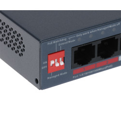Manageable Gigabit PoE Switch 10-port 8xPoE 2xUplink Hi-PoE 90W Cloud DAHUA CS4010-8GT-110