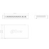 Manageable Gigabit PoE Switch 10-port 8xPoE 2xUplink Hi-PoE 90W Cloud DAHUA CS4010-8GT-110