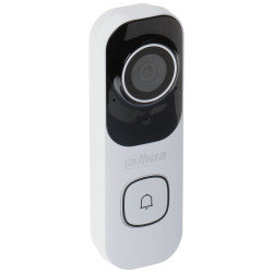 Wi-Fi 6 videodørklokke med 4MP kamera AI-deteksjon av personer og kjøretøy IR 10m IP65 MicroSD-spor 2-veis lyd DAHUA DB41AW