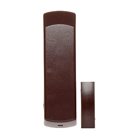 Sensor Magnético Sem Fio para Portas e Janelas Paradox Marrom 433MHz 2 Zonas PARADOX DCTXP2-V2H
