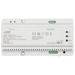 Sursă de alimentare cu buffer în comutație pentru șină DIN 13.8V 5A 69W Grad 2 control încărcare semnalizare OC PULSAR DING2-12V