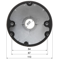 Lekapan siling untuk kamera dome penyesuai pelekap aluminium putih lengan 54cm aksesori CCTV Hikvision DS-1271ZJ-110
