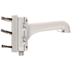 Robust stolpfäste för PTZ-kameror utomhus vitt stål aluminium monteringsfäste Hikvision DS-1604ZJ-POLE