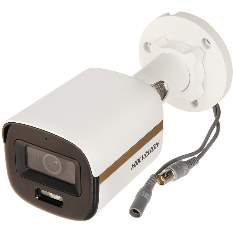 5 Mpx Smart Hybrid Light ColorVu WDR 130dB PoC IP67 камера с 2.8mm обектив, IR 20m, LED 20m Hikvision DS-2CE10KF3T-LE(2.8MM)