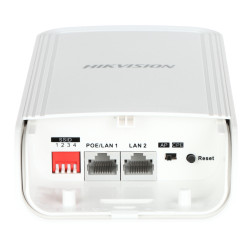 Pont Wi-Fi sans fil Pont Radio 5GHz 5km 867Mbps PoE Kit Point-à-Point P2P Extérieur AC867 Hikvision DS-3WF02C-5AC/OV3