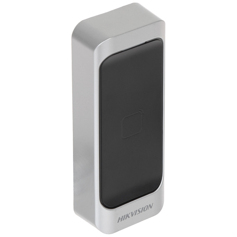 专业级Mifare 13.56MHz RFID感应读卡器 Wiegand RS-485 密封型 IP65 门禁控制 Hikvision DS-K1107AM