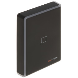 Зчитувач безконтактних карток Mifare 13.56МГц RS-485 Wiegand OSDP IP65 зовнішній RFID Hikvision DS-K1108AM