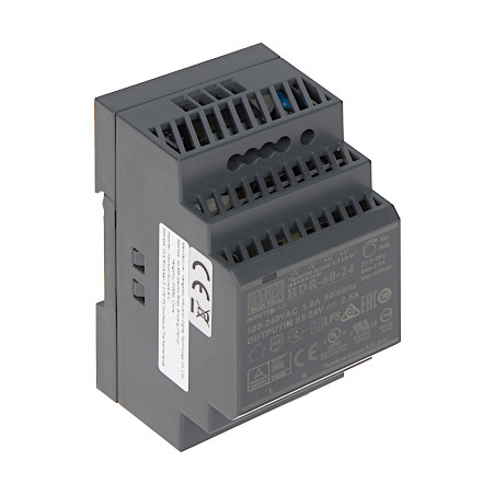 24V DC 2.5A 60W 开关电源工业导轨安装可调式 Hikvision DS-KAW60-2N