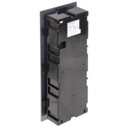 Inbouwbehuizing voor modulaire video-intercoms 3-module grafiet aluminium montageframe Hikvision DS-KD-ACF3