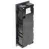 Carcasa empotrable para videoporteros modulares de 3 módulos aluminio grafito marco de montaje Hikvision DS-KD-ACF3