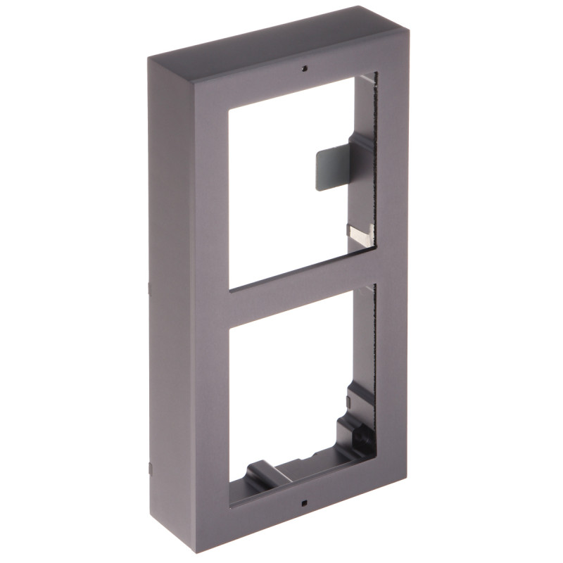 Opbouwbehuizing voor modulaire video-intercomsystemen 2-module grafiet aluminium Hikvision DS-KD-ACW2