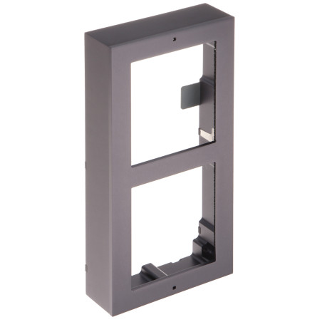 Carcassa de superfície per a sistemes de videoporter modulars de 2 mòduls grafit alumini Hikvision DS-KD-ACW2