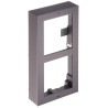 Nadgradno kućište za modularne videoportafonske sustave 2-modulno grafitno aluminij Hikvision DS-KD-ACW2