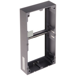 Carcasă aplicată pentru sisteme videointerfon modulare 2 module grafit aluminiu Hikvision DS-KD-ACW2