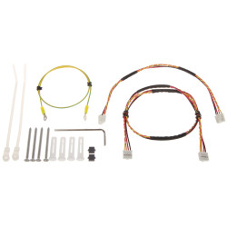 Surface mount housing for modular video intercom systems 2-module graphite aluminum Hikvision DS-KD-ACW2