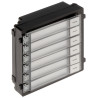 Hikvision DS-KD-KK モジュラーIPビデオドアホン用6ボタン呼び出しモジュール Hikvision DS-KD-KK