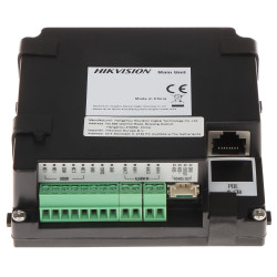 โมดูลหลักวิดีโออินเตอร์คอม IP ยูนิตระบบ กล้อง 2MPx 1080p มุมกว้าง 146 องศา PoE IP65 ตัวเครื่องโลหะ พร้อมระบบเสียง Hikvision DS-K