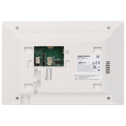 Painel Interno de Videoporteiro IP 2 Fios 7 polegadas LCD Wi-Fi Branco Tátil Hik-Connect iVMS Hikvision DS-KH6320Y-WTE2/WHITE