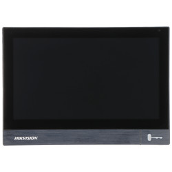 7インチ IPS Wi-Fi IPビデオインターホン用室内モニター Hik-Connect アラーム タッチ式 シルバー Hikvision DS-KH8381-WTE1