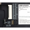 Monitor interior IP Wi-Fi para vídeo porteiro 7 polegadas IPS Hik-Connect Alarme Intercomunicador tátil prateado Hikvision DS-KH