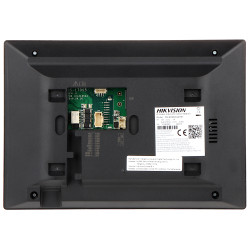 IP WiFi видеодомофонен комплект 7 инча сензорен монитор PoE четец на карти Full HD Hikvision DS-KIS603-P(B)