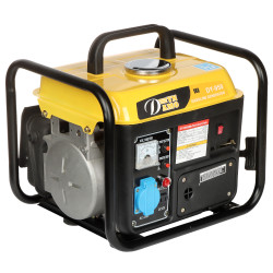 Generator de curent portabil pe benzină 230V 12V 650W cu bobinaj din cupru pentru camping barcă iaht Dynamo DY-950