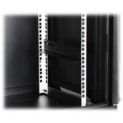 19 Inch 6U 450mm Wall Mount Server Rack Cabinet IT Telecommunications Glass Door Black EPRADO EPRADO-R19-6U/450-BLUE