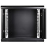 Armoire murale Rack 19 pouces pour serveur informatique 9U 450mm noire vitrée EPRADO EPRADO EPRADO-R19-9U/450-BLUE