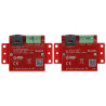 UTP-2-Wire -muunninsarja LAN- ja PoE-lähetykseen 1000m etäisyydellä Plug&Play IP CCTV -sovitin ATTE ETH10-2WIRE-A-SET