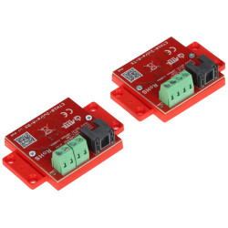 UTP 2-vezetékes konverterkészlet LAN és PoE átvitelhez 1000m hatótáv Plug&Play IP CCTV adapter ATTE ETH10-2WIRE-A-SET