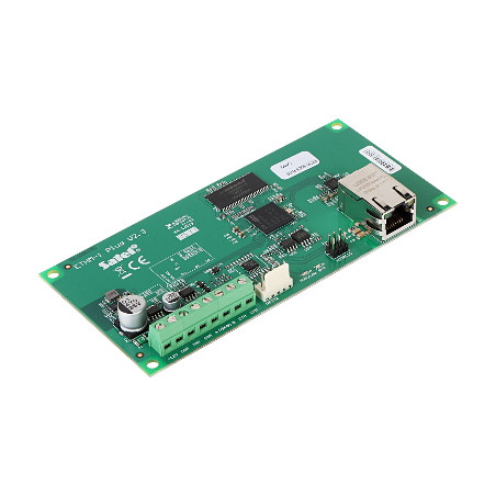 Modul Komunikasi Ethernet untuk Panel Kawalan Penggera INTEGRA VERSA Pemantauan TCP/IP Kawalan Jauh SATEL ETHM-1-PLUS