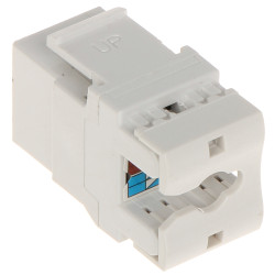 RJ45 Keystone Module UTP Cat.6 Wit Snelkoppeling Krone LSA Set van 100 stuks LAN Delta Network FX-RJ45-65*P100