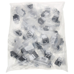 Keystone RJ45 UTP cat. 6A Toolless Jack 100 Pieces Set Network LAN Ethernet Delta Network FX-RJ45-6A-02*P100