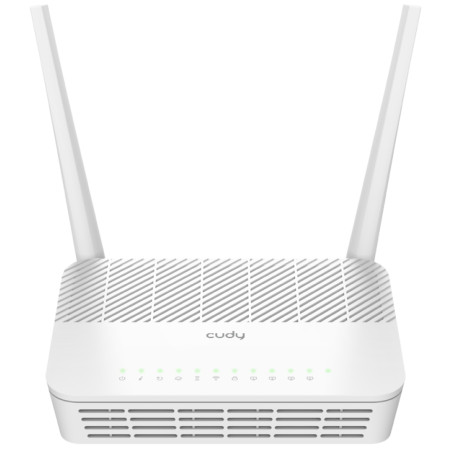 Wi-Fi 5 GPON/EPON AC1200 Gigabit Dual-Band 2.4/5GHz 1200Mbps Beamforming IPv6 FTTH Router CUDY GP1200