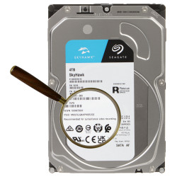 Professional 4TB CCTV Surveillance Hard Drive SATA 6Gb/s Optimized for 24/7 Recorders SEAGATE HDD-ST4000VX016