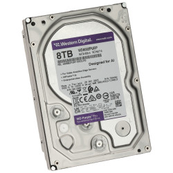 監視用HDD 8TB レコーダー用 SATA III 3.5インチ 7200rpm AllFrame AI Surveillance Purple Pro WESTERN DIGITAL HDD-WD8002PURP