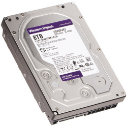 Interný pevný disk 8TB SATA III 256MB Cache pre monitorovacie systémy CCTV rekordéry NVR DVR 24/7 WESTERN DIGITAL HDD-WD85PURZ