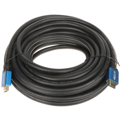 Cable professional 8K Ultra High Speed UHD 48Gbps connectors banyats 24AWG longitud 15m Delta HDMI-15-V2.1