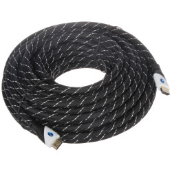Profesionalni kabel High Speed Ethernet 1.4b pozlačeni kontakti 20m 26AWG trden oklopljen Delta Multimedia HDMI-20-PP