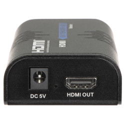 HDMI plėstuvo imtuvas per UTP RJ45 kabelį HDbitT diapazonas 120m Full HD 1080p kelių imtuvų palaikymas Delta HDMI-EX-120/RX-V4