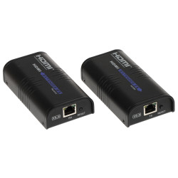 Extender HDMI dreist RJ45 UTP Cat5e Cat6 Full HD 120m Set Treuzer Resever Video Konverter Delta Multimedia HDMI-EX-200-V5