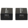 HDMIエクステンダー 4K UHD 60m RJ45 Cat.6/6A/7 HDCP 2.2 PoC ミニビデオ信号コンバーター Delta Multimedia HDMI-EX-60-4K-MINI
