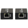 Επέκταση HDMI 4K UHD 60m μέσω καλωδίου δικτύου RJ45 Cat.6/6A/7 HDCP 2.2 PoC Mini Μετατροπέας σήματος βίντεο Delta Multimedia HDM