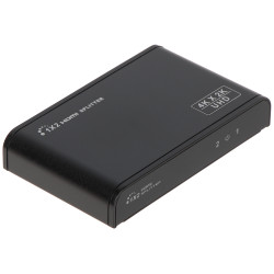 ตัวแยกสัญญาณ HDMI 1x2 UHD 4K 2K HDCP 1.4 2.0 แอมพลิฟายเออร์แบบแอคทีฟ เคสโลหะ รองรับการเชื่อมต่อแบบคาสเคด Full HD SIGNAL HDMI-SP-