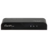 HDMI信号分配器 1x2 UHD 4K 2K HDCP 1.4 2.0 アクティブアンプ 金属筐体 カスケード接続対応 Full HD SIGNAL HDMI-SP-1/2-HDCP