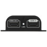 HDMI 4K UHD 70m Extender via RJ45 Cable with Splitter and IR Remote Transmission HDMI Loop-out Delta Multimedia HDMI-SP-EX-6IR-V