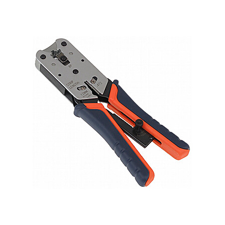 Pince à sertir professionnelle pour connecteurs RJ45 8P8C outil de réseau LAN Delta HT-L2182R