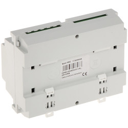 Eskander 8 eneoù ha 8 ec'hoder dre relay evit DIN rail evit sistemioù alarmoù ha domotik INTEGRA SATEL INT-IORS