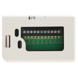 LCD sensory keypad for alarm systems white touch panel home automation controller SATEL INT-KSG2R-W
